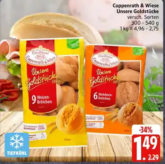 Marktkauf Coppenrath & wiese unsere goldstücke 9 weizen-brötchen Angebot