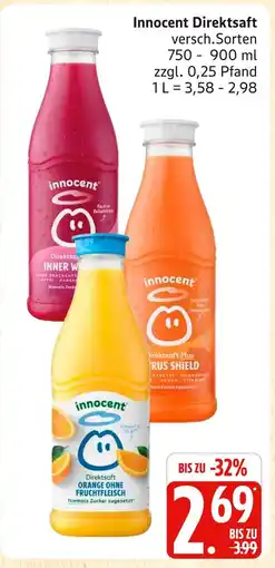 Marktkauf Innocent direktsaft inner wellness Angebot