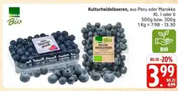 Marktkauf Edeka bio kulturheidelbeeren Angebot