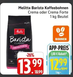 Marktkauf Melitta barista crema Angebot