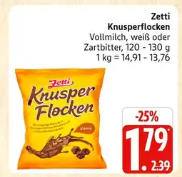 Marktkauf Zetti knusperflocken vollmilch Angebot