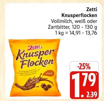 Marktkauf Zetti knusperflocken vollmilch Angebot