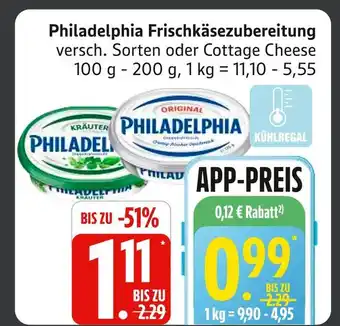 Marktkauf Philadelphia frischkäsezubereitung kräuter Angebot