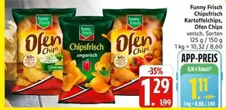 Marktkauf Funny-frisch ofen chips sour cream Angebot