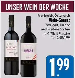 Edeka Frankreich merlot pays d'oc igp Angebot