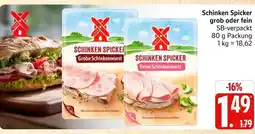 Marktkauf Schinken spicker grobe schinkenwurst Angebot