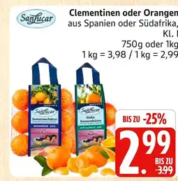 Marktkauf Sanlucar clementinen Angebot