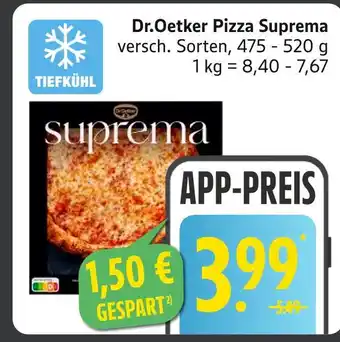 Marktkauf Dr. oetker pizza suprema Angebot