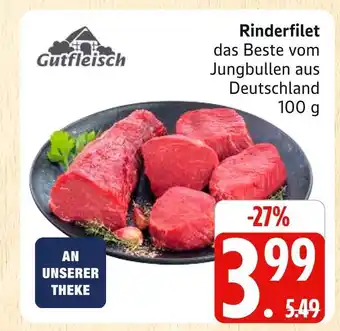 Marktkauf Gutfleisch rinderfilet Angebot
