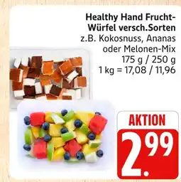 Marktkauf Healthy hand frucht-würfel kokosnuss Angebot