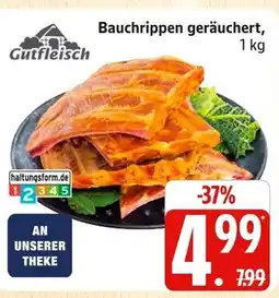 Marktkauf Gutfleisch bauchrippen geräuchert Angebot