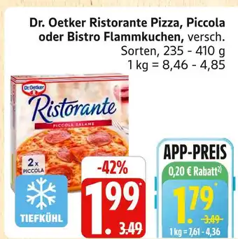 Marktkauf Dr. oetker ristorante pizza piccola Angebot