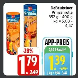 Marktkauf Debeukelaer prinzenrolle vollkorn Angebot