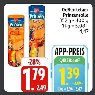 Marktkauf Debeukelaer prinzenrolle vollkorn Angebot