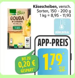 Marktkauf Edeka bio gouda in scheiben Angebot
