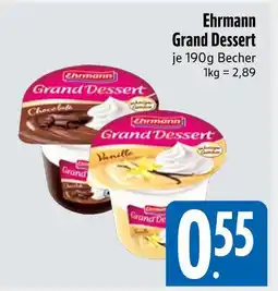 Edeka Ehrmann grand dessert chocolate Angebot