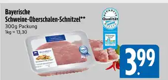 Edeka Bayerische schweine-oberschalen-schnitzel Angebot
