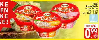 Marktkauf Popp brotaufstrich ei-bacon Angebot