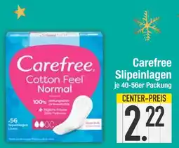 Edeka Carefree slipeinlagen cotton feel normal Angebot