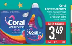 Edeka Coral feinwaschmittel pulver Angebot