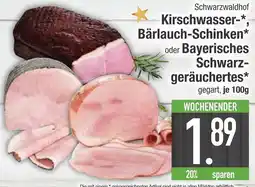 Edeka Schwarzwaldhof kirschwasser-schinken Angebot