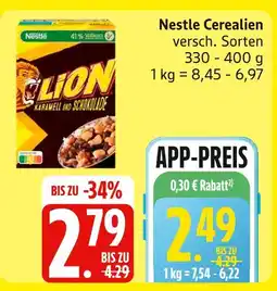 Marktkauf Nestle lion karamell und schokolade Angebot