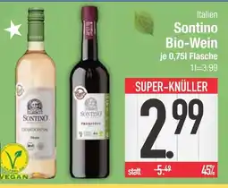 Edeka Sontino chardonnay bio-wein Angebot