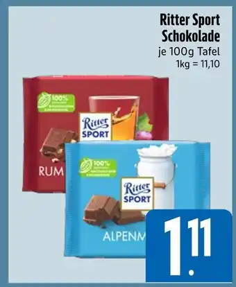 Edeka Ritter sport rum Angebot