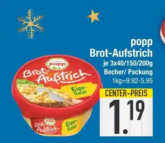 Edeka Popp brot-aufstrich Angebot