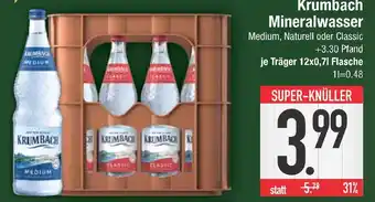 Edeka Krumbach mineralwasser medium Angebot