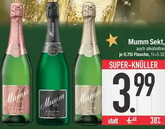 Edeka Mumm rosé dry Angebot