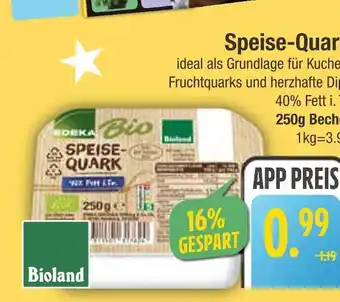 Edeka Edeka bio speise-quark Angebot