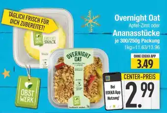 Edeka Obst werk overnight oat apfel-zimt Angebot