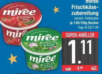 Edeka Miree frischkäsezubereitung paprika-chili Angebot