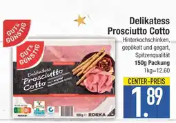 Edeka Gut & günstig delikatess prosciutto cotto Angebot