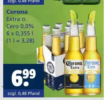 Getränkewelt Corona extra Angebot