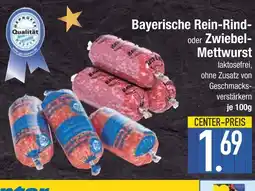 Edeka Bayerische rein-rind-mettwurst Angebot