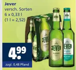 Getränkewelt Jever bier Angebot