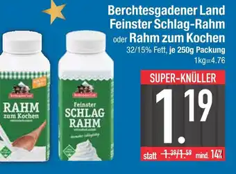 Edeka Berchtesgadener land feinster schlag-rahm Angebot