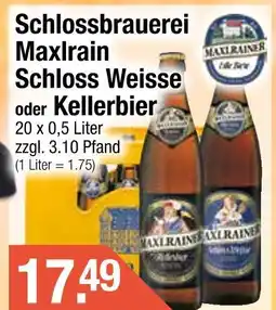 Getränke City Schlossbrauerei maxlrain schloss weisse Angebot
