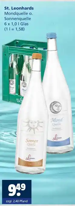 Getränkewelt St. leonhards mondquelle Angebot