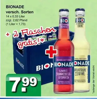 Getränkeparadies Gefromm Bionade Angebot