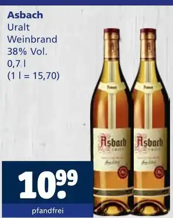 Getränkewelt Asbach uralt weinbrand Angebot