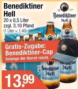 Getränke City Benediktiner hell Angebot