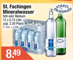 Getränke City Staatl. fachingen mineralwasser Angebot