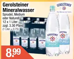 Getränke City Gerolsteiner mineralwasser Angebot