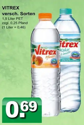 Getränkeparadies Gefromm Vitrex pfirsich Angebot