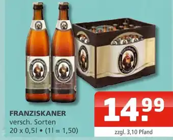 Getränke Oase Franziskaner bier Angebot