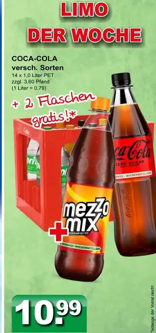 Getränkeparadies Gefromm Coca-cola Angebot