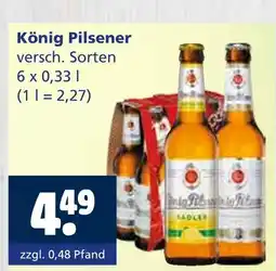 Getränkewelt König pilsener bier Angebot